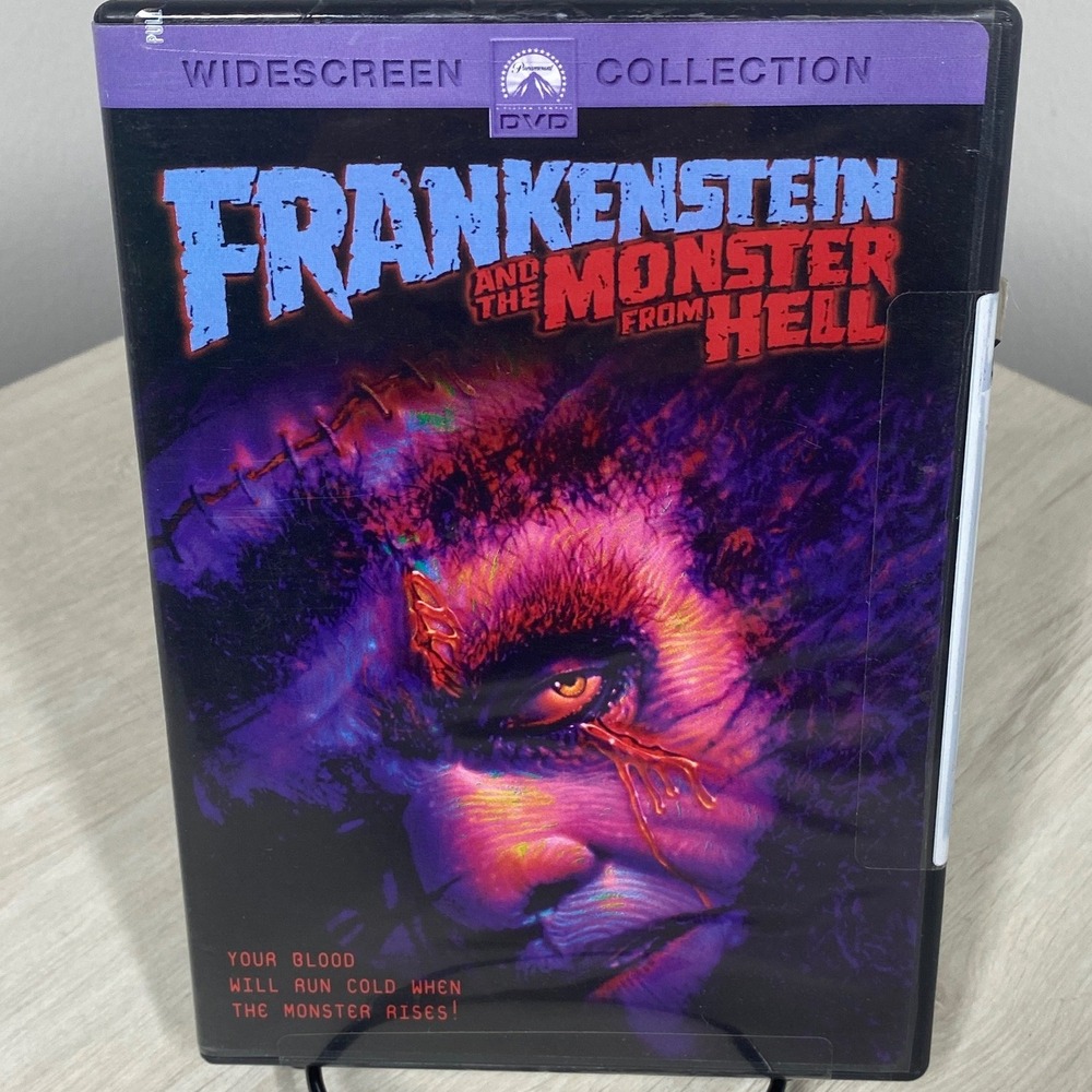 Frankenstein and the Monster from Hell DVD 1974 Hammer Horror Paramount Vintage